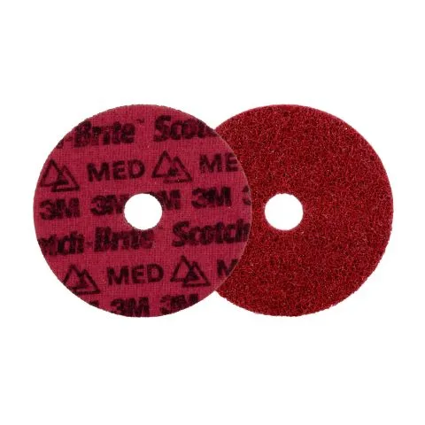 Scotch-Brite Precision 3M Sliprondell 125 mm Populär